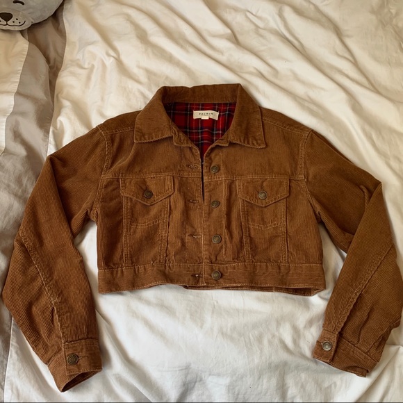 [SOLD] PACSUN Corduroy Jacket w/ Plaid Lining - Picture 5 of 6